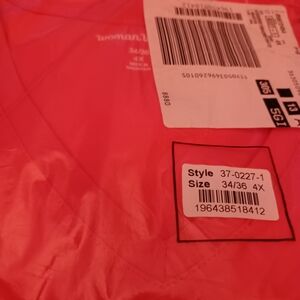 Woman WithinV-Neck Short Sleeve Tee NWT 4X (34-36)